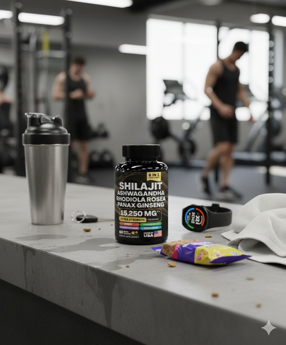 Shilajit Dose™: Ultimate 8-in-1 Extra Strength Formula – 15,250 MG Per Serving